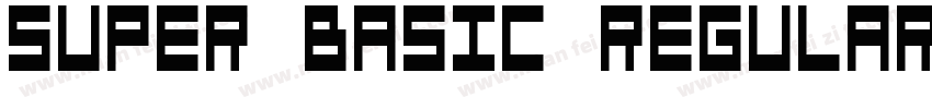 Super Basic Regular字体转换